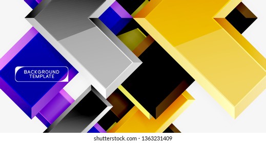 Fondo de las flechas brillante, ilustración vectorial