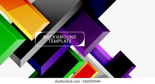 Fondo de las flechas brillante, ilustración vectorial