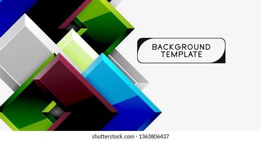 Fondo de las flechas brillante, ilustración vectorial