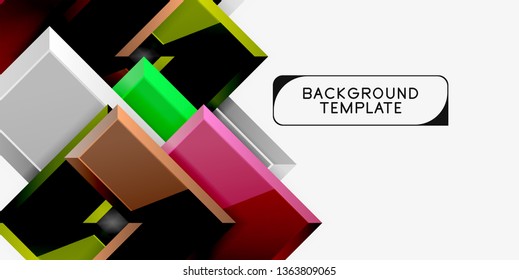 Fondo de las flechas brillante, ilustración vectorial