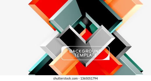 Fondo de las flechas brillante, ilustración vectorial