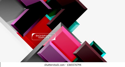 Fondo de las flechas brillante, ilustración vectorial