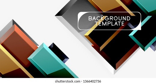 Fondo de las flechas brillante, ilustración vectorial