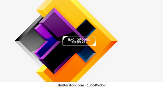 Fondo de las flechas brillante, ilustración vectorial
