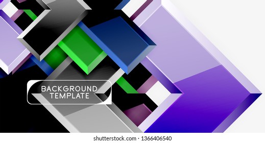 Fondo de las flechas brillante, ilustración vectorial