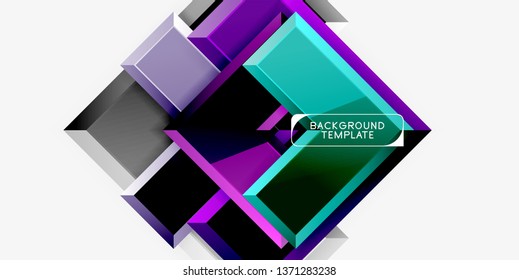 Fondo de las flechas brillante, ilustración vectorial