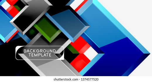 Fondo de las flechas brillante, ilustración vectorial