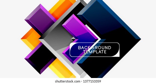 Fondo de las flechas brillante, ilustración vectorial