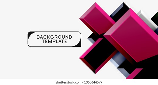 Flechas de brillo fondo geométrico, tecnología vectorial o plantilla de diseño de negocio