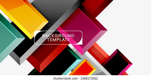 Flechas de brillo fondo geométrico, tecnología vectorial o plantilla de diseño de negocio