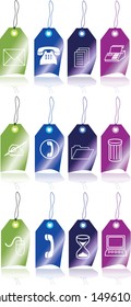 Insignias y pegatinas brillantes