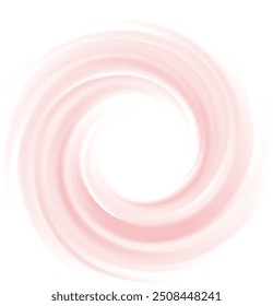 Glossy big radial graphic curvy shape light glow white text space. Whirl red gel eddy syrup surface symbol icon  sign appetizing mix jam juicy fruit bright rose color: redcurrant, cowberry, watermelon