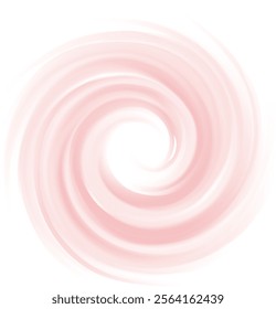 Glossy big radial graphic curvy shape light glow white text space. Whirl red gel eddy syrup surface symbol icon  sign appetizing mix jam juicy fruit bright rose color: redcurrant, cowberry, watermelon