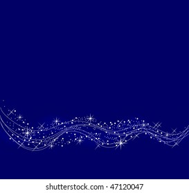 glossy blue background