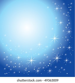  glossy blue background