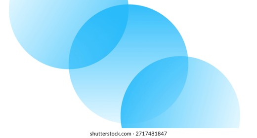 Glossy blue gradient ball on a white background, ideal for modern 3D visuals modern design. minimal digital compositions tech themes  