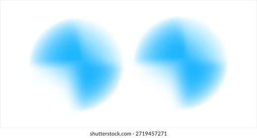 Glossy blue gradient ball on a white background, ideal for modern 3D visuals, tech themes, clean designs, and minimal digital compositions