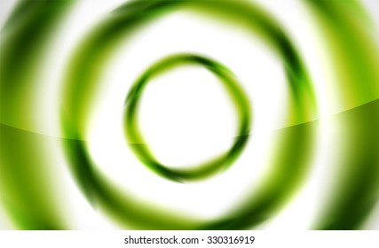 Glossy blurred swirl circle shapes abstract background, web pattern for your message
