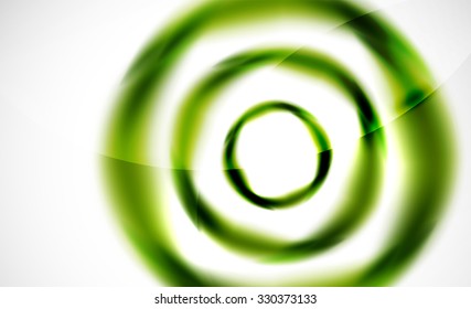 Glossy blurred swirl circle shapes abstract background, web pattern for your message