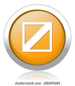 glossy button