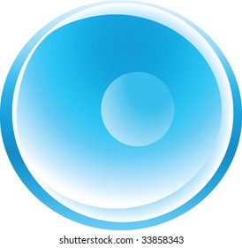 glossy button
