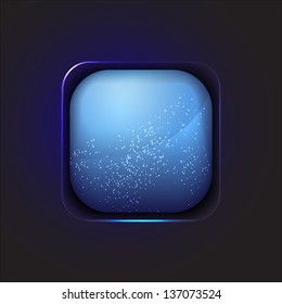  Glossy button.Vector Illustration for your design. EPS10.