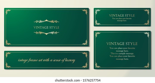 Glossy card design template with luxury