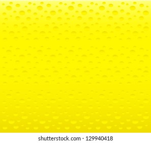 Glossy "cheese" background.