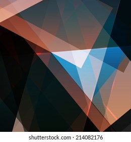 Glossy christal abstract background