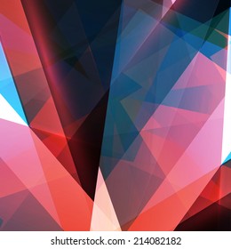 Glossy christal abstract background