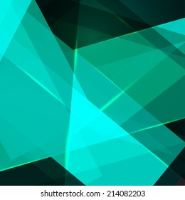 Glossy christal abstract background