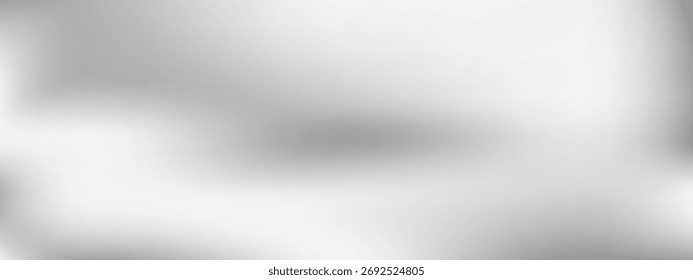 Fondo de pantalla de gradiente cromado brillante. Espejo plateado y textura de lámina metálica para pantallas de teléfono o PC de lujo. Ilustración vectorial.