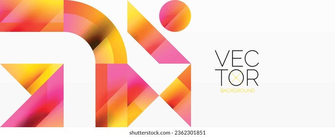 Glossy circle, square, triangle shapes minimalist geometric backdrop. Sleek, contemporary design with a touch of sophistication for digital designs, presentations, website banners, social media posts