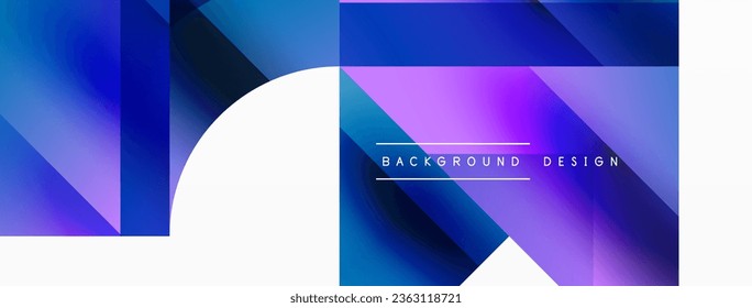 Glossy circle, square, triangle shapes minimalist geometric backdrop. Sleek, contemporary design with a touch of sophistication for digital designs, presentations, website banners, social media posts