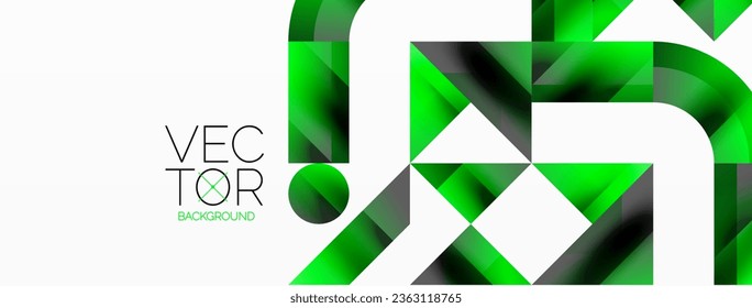 Glossy circle, square, triangle shapes minimalist geometric backdrop. Sleek, contemporary design with a touch of sophistication for digital designs, presentations, website banners, social media posts