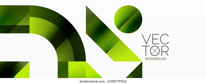 Glossy circle, square, triangle shapes minimalist geometric backdrop. Sleek, contemporary design with a touch of sophistication for digital designs, presentations, website banners, social media posts