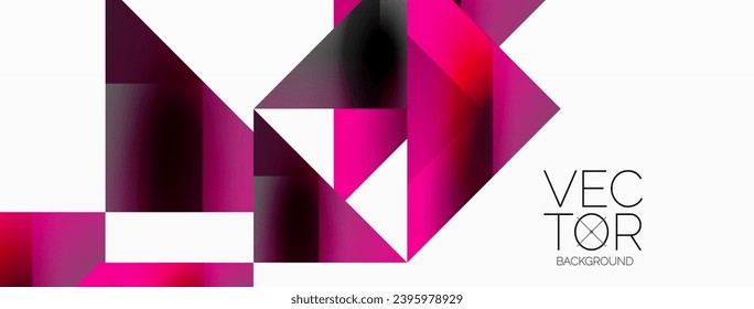 Glossy circle, square, triangle shapes minimalist geometric backdrop. Sleek, contemporary design with a touch of sophistication for digital designs, presentations, website banners, social media posts