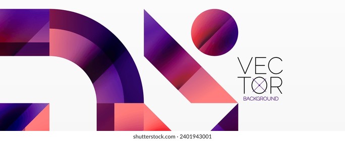 Glossy circle, square, triangle shapes minimalist geometric backdrop. Sleek, contemporary design with a touch of sophistication for digital designs, presentations, website banners, social media posts