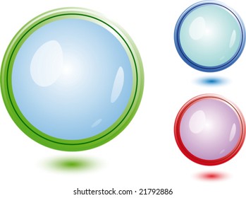 Glossy Color web buttons. For any use.