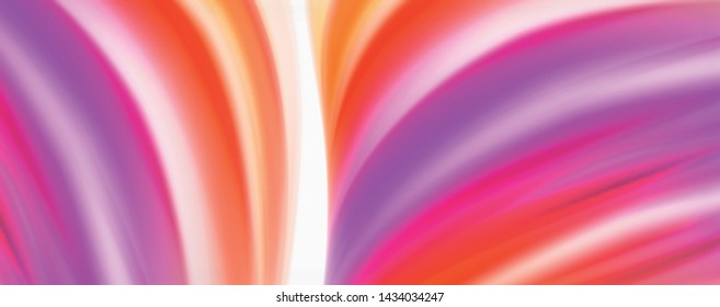 Glossy colorful liquid waves abstract background,, modern techno lines. Vector stripes, motion concept