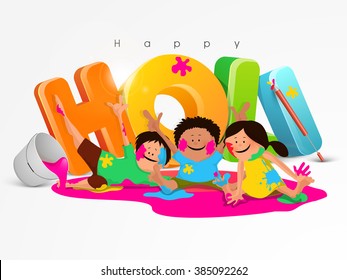 Holi Cartoon Images Stock Photos Vectors Shutterstock