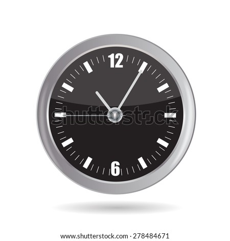 Glossy Compass. Vector Illustration EPS10