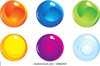 with glossy concept with rainbow concept