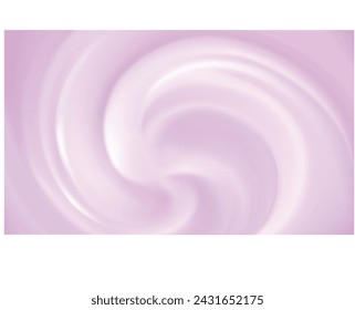 Glossy curvy foundation rose mauve paint water fond with space for text in light center. Gentle magenta cycle sweet milk berry yogurt candy. Appetizing juicy jelly tender lavender color