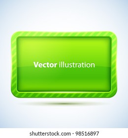 Glossy Display Screen vector background. Eps 10 for your business website.