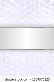 glossy geometric background with copy space