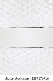 glossy geometrical pattern with copy space