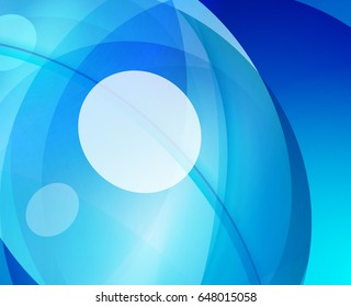 Glossy Glas glänzende Blase abstrakter Hintergrund, Wellenlinien. Vektorgrafik