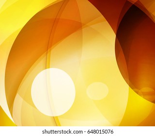 Fondo abstracto de burbuja brillante de vidrio brillante, líneas onduladas. Ilustración del vector