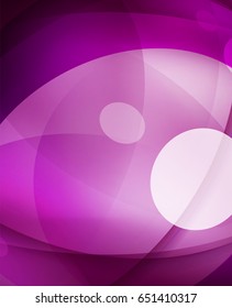 Fondo abstracto de burbuja brillante de vidrio brillante, líneas onduladas. Ilustración del vector